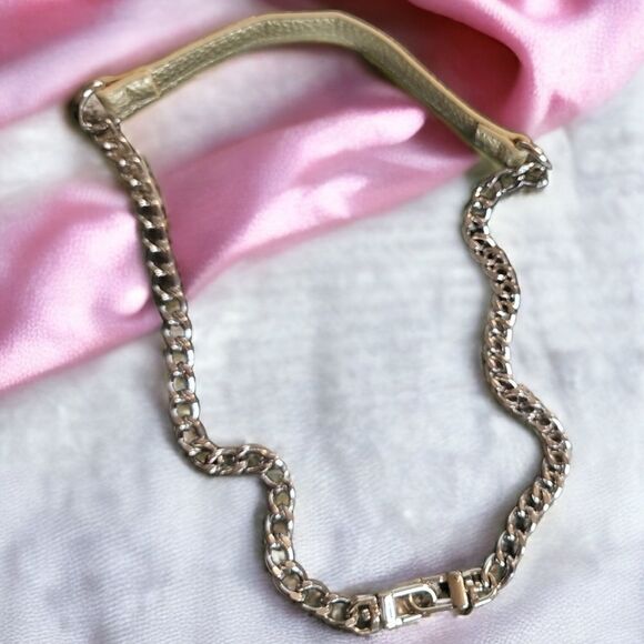 Purse Replacement strap Gold and silver chain - Picture 2 of 3